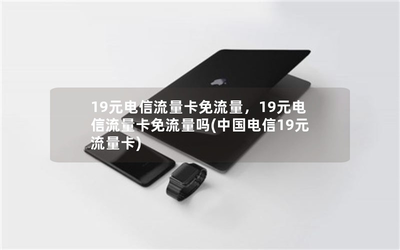 19元电信流量卡免流量，19元电信流量卡免流量吗(中国电信19元流量卡)