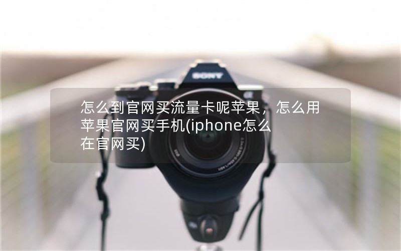 怎么到官网买流量卡呢苹果，怎么用苹果官网买手机(iphone怎么在官网买)