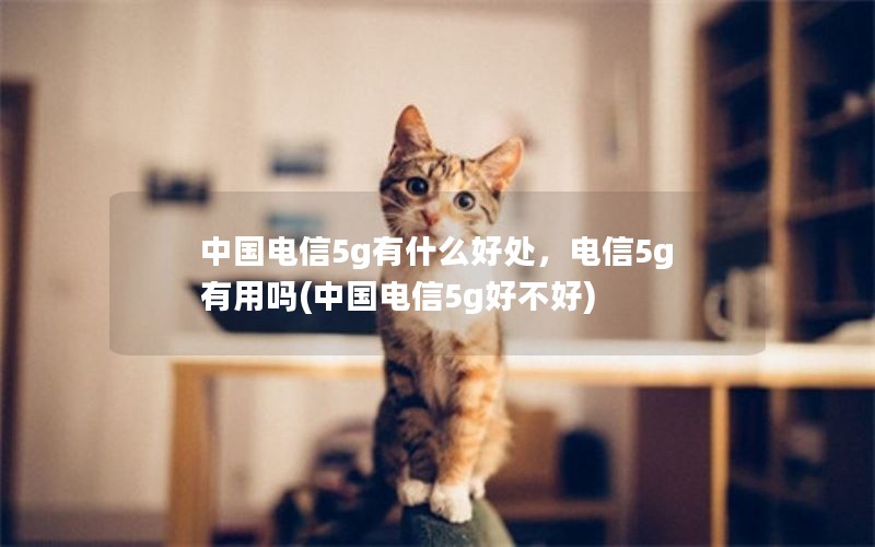 中国电信5g有什么好处，电信5g有用吗(中国电信5g好不好)