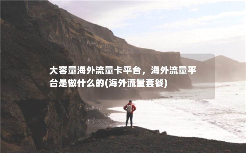 大容量海外流量卡平台，海外流量平台是做什么的(海外流量套餐)