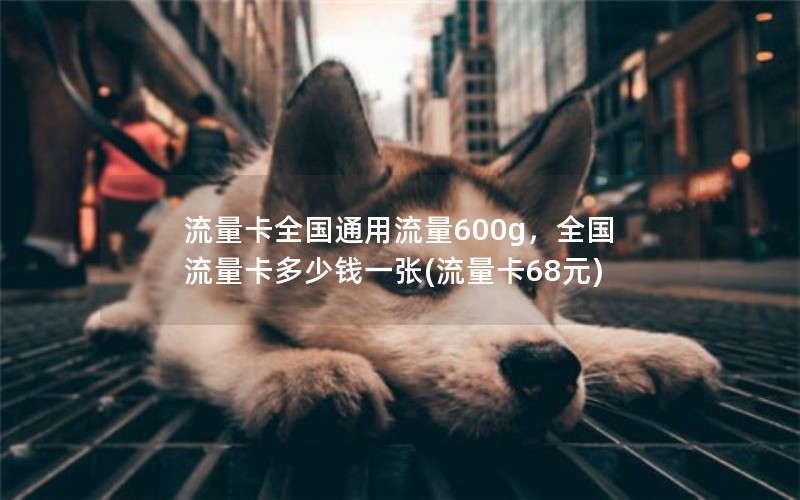 流量卡全国通用流量600g，全国流量卡多少钱一张(流量卡68元)