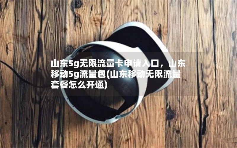 山东5g无限流量卡申请入口，山东移动5g流量包(山东移动无限流量套餐怎么开通)