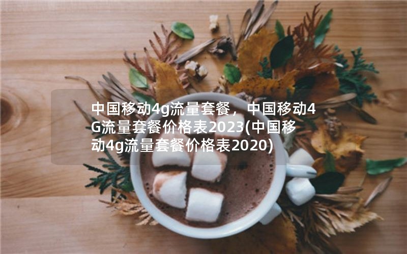 中国移动4g流量套餐，中国移动4G流量套餐价格表2023(中国移动4g流量套餐价格表2020)