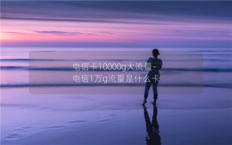 电信卡10000g大流量-电信1万g流量是什么卡