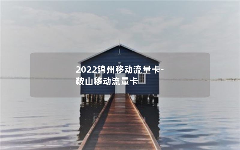 2022锦州移动流量卡-鞍山移动流量卡