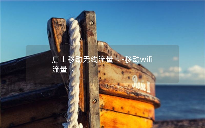 唐山移动无线流量卡-移动wifi 流量卡